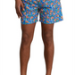 Calção de banho Ralph Lauren Traveler Floral em poliéster reciclado, tamanho extragrande, azul, masculino