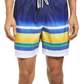 Calção de banho listrado masculino Polo Ralph Lauren, listras sortidas, tamanho grande