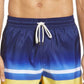 Calção de banho listrado masculino Polo Ralph Lauren, listras sortidas, tamanho grande