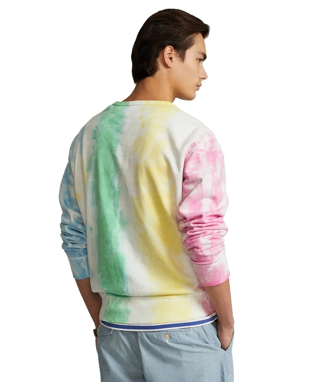 Polo Ralph Lauren Moletom de lã tie-dye tamanho M
