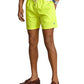 Calção de banho Polo Ralph Lauren Traveler Classic masculino, amarelo, tamanho médio