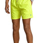 Calção de banho clássico masculino Polo Ralph Lauren amarelo tamanho X-G