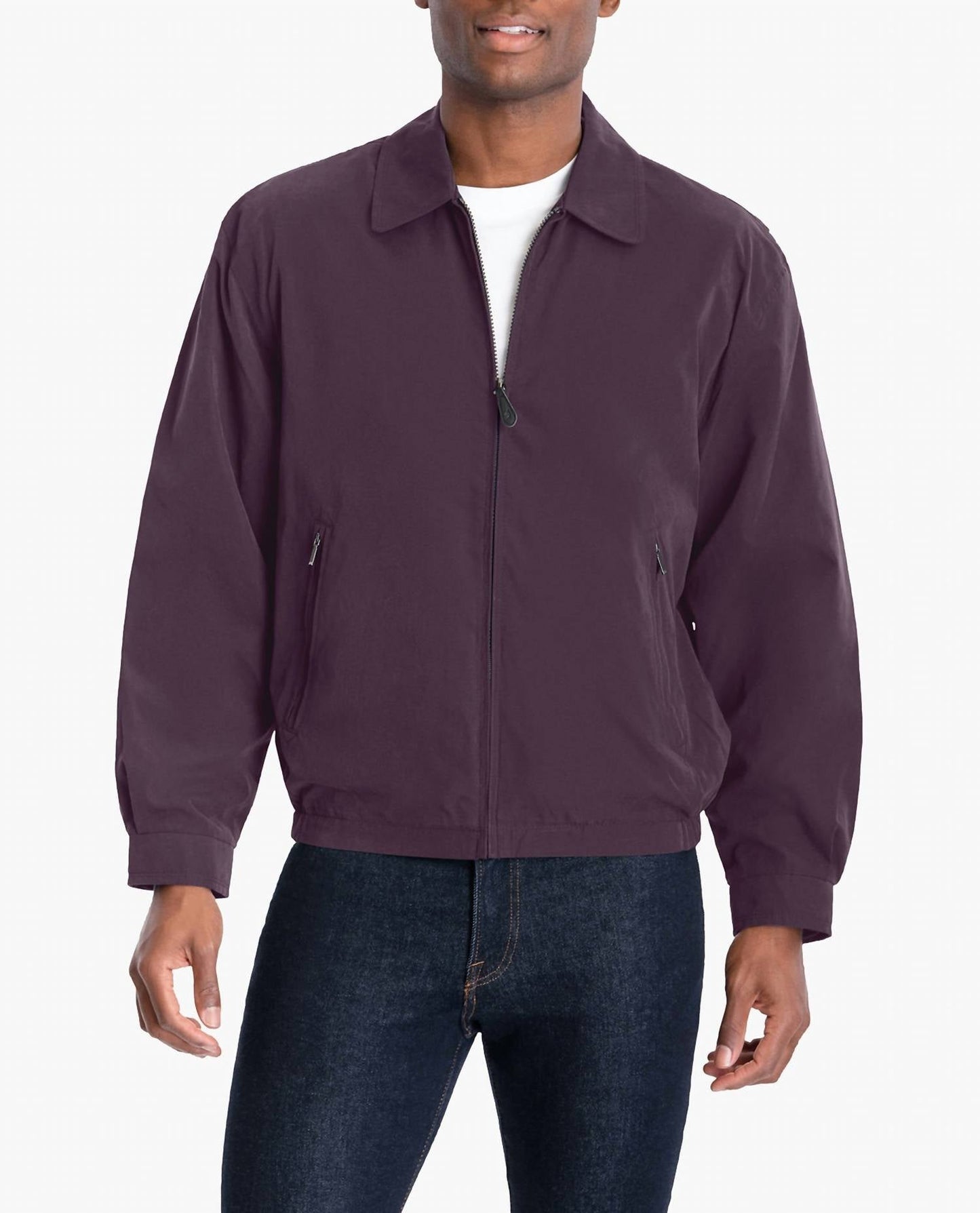 London Fog - Auburn Light Weight Zip Front Golf Jacket