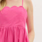 Entro - Scallop Accent Mini Dress