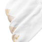 Pacote com 8 meias esportivas masculinas Gold Toe, brancas, tamanho 6-12