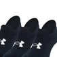 Under Armour Essential Ultra Low Tab Masculino 3 Pares Meias Pretas Tamanho 6-9