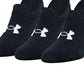 Under Armour Essential Ultra Low Tab Masculino 3 Pares Meias Pretas Tamanho 6-9