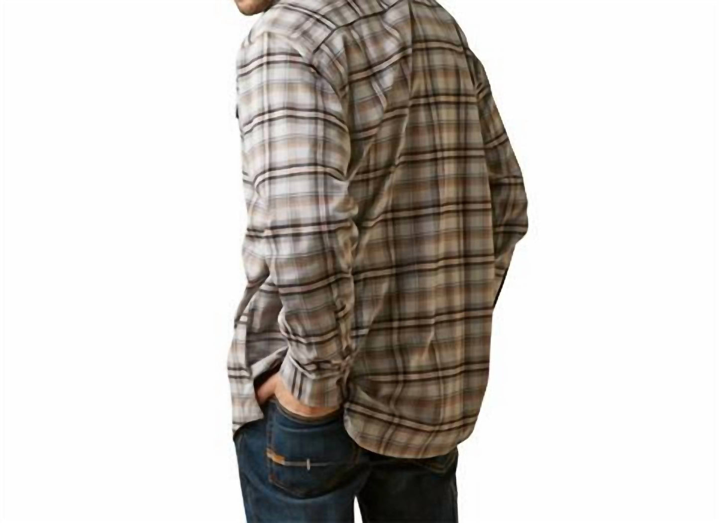 Ariat - Men's Rebar Durastretch Flannel Work Shirt