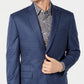 Casaco esportivo xadrez masculino Michael Kors, azul, tamanho 42