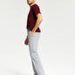 Calça Tommy Hilfiger Masculina Modern Fit Th Flex Stretch Comfort Solid Performance Cinza Tamanho 40X30