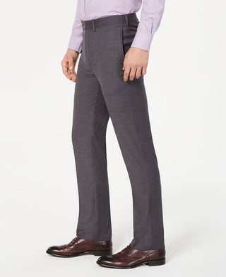 Calça social Calvin Klein Slim Fit Performance Stretch resistente a rugas, tamanho 30x30, cinza, masculina
