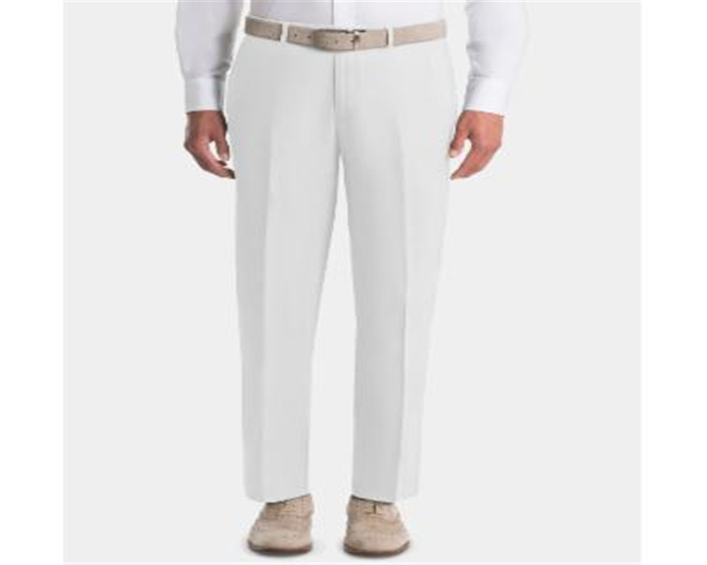 Terno Ralph Lauren Masculino em Linho Liso com Calça Separada, Branco, Tamanho 36X29