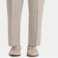 Calça de linho Ralph Lauren UltraFlex Classic Fit masculina, bege, tamanho 40x34