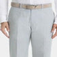 Calça Ralph Lauren Masculina UltraFlex Classic Fit Seersucker Algodão Azul Tamanho 33X32