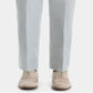 Calça Ralph Lauren Masculina UltraFlex Classic Fit Seersucker Algodão Azul Tamanho 33X32