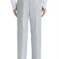 Calça Ralph Lauren Masculina Classic Fit Seersucker Algodão Azul Tamanho 44X30