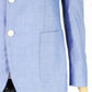 Ralph Lauren Casaco Esportivo Masculino Longo Chambray Dois Botões Azul Tamanho 40