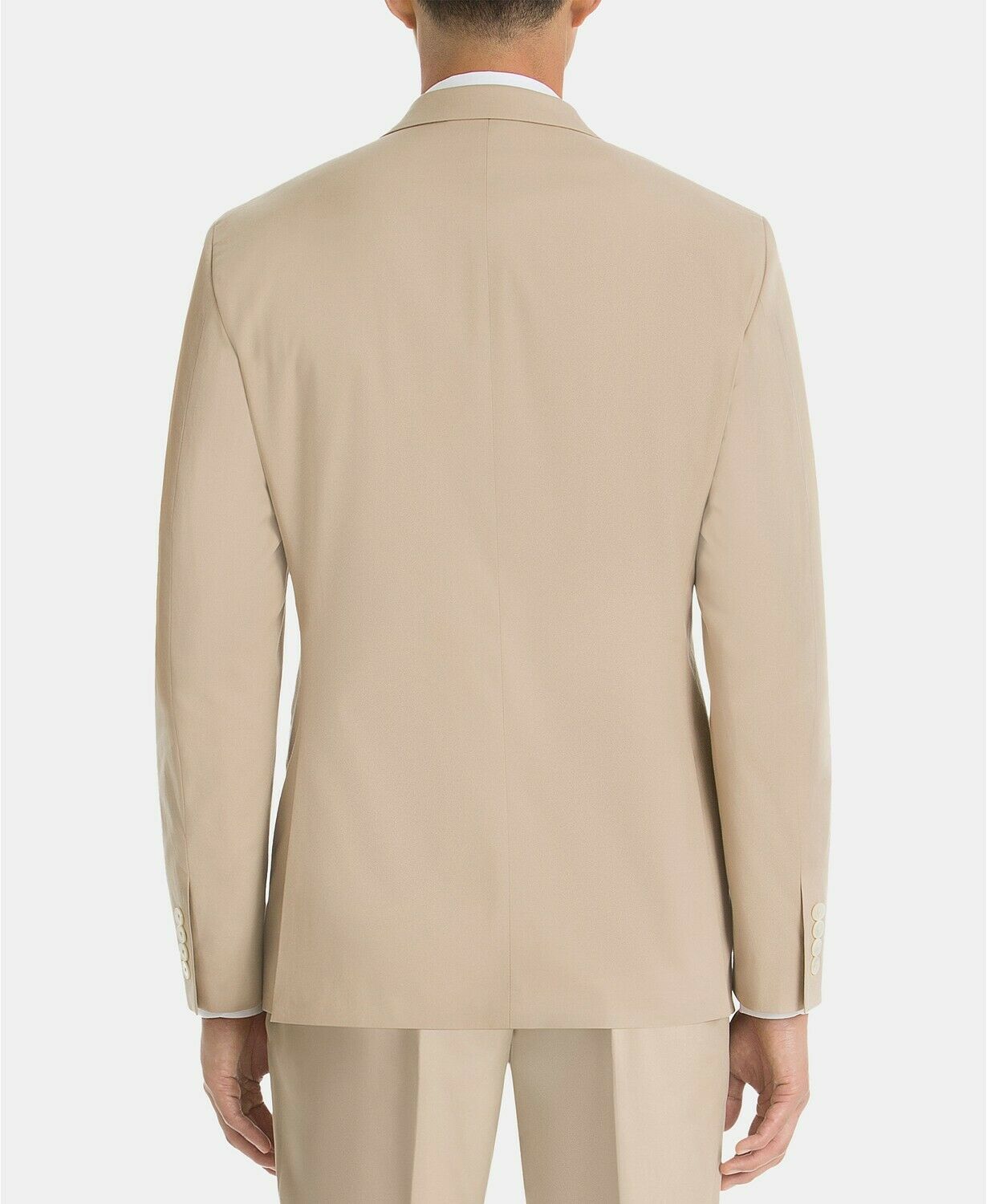 Ralph Lauren Masculino Ultraflex Classic Fit Tan Sport Coat Curto Marrom Tamanho 36