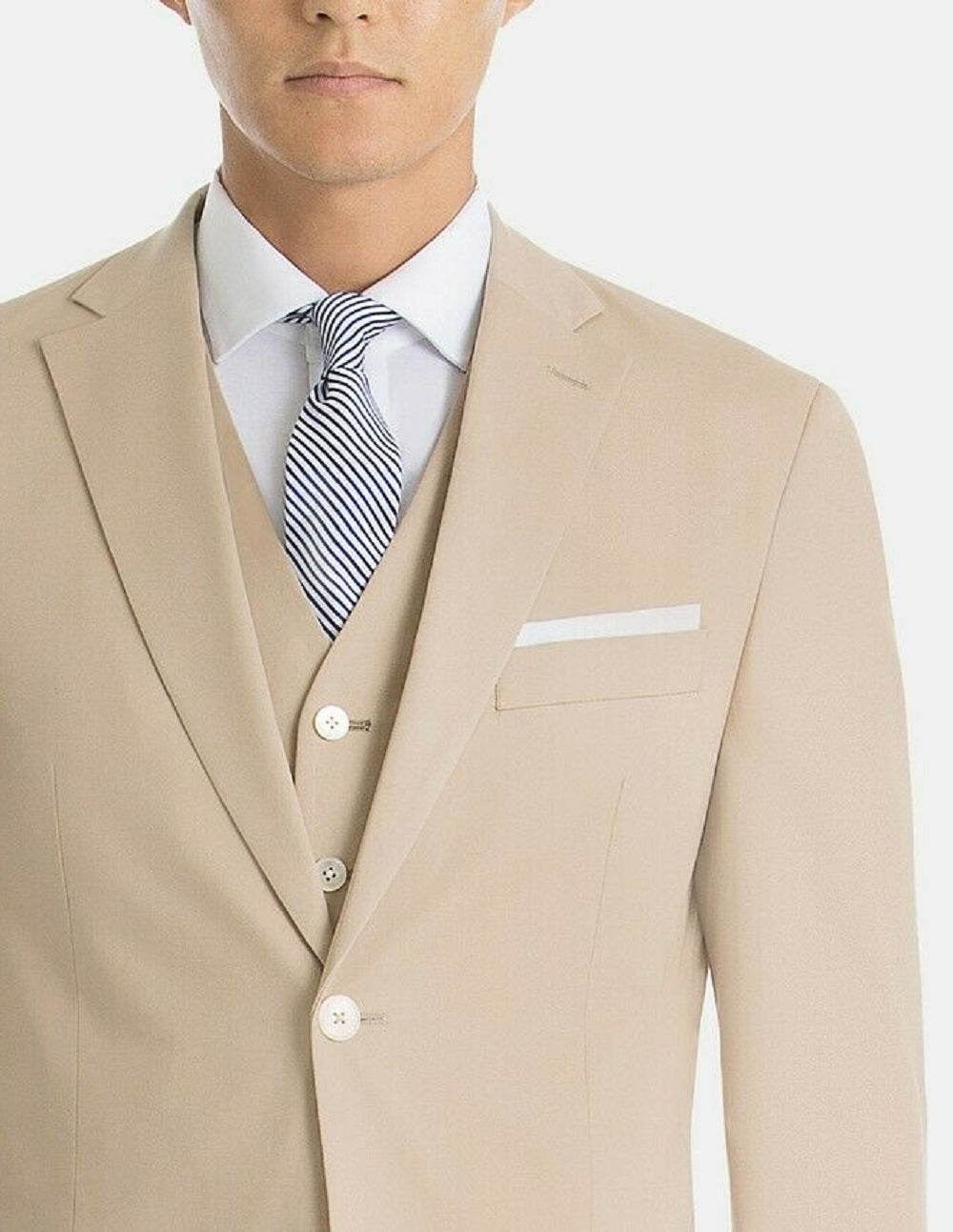 Ralph Lauren Masculino Ultraflex Classic Fit Tan Sport Coat Curto Marrom Tamanho 36
