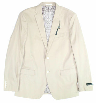 Casaco esportivo masculino bege clássico Lauren by Ralph Lauren, tamanho 43