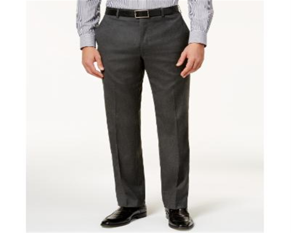 Calça social Ralph Lauren Classic Fit Microtwill Ultraflex Masculina Cinza Tamanho 44X34