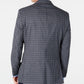 Tommy Hilfiger Jaqueta esportiva xadrez masculina Modern Fit cinza, tamanho 43
