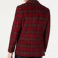 Tommy Hilfiger Masculino Modern Fit Thflex Stretch Xadrez Veludo Cotelê Esportivo Vermelho Tamanho 44