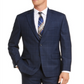 Jaqueta Masculina Michael Kors Classic Fit Airsoft Xadrez Elástico Azul Tamanho 48