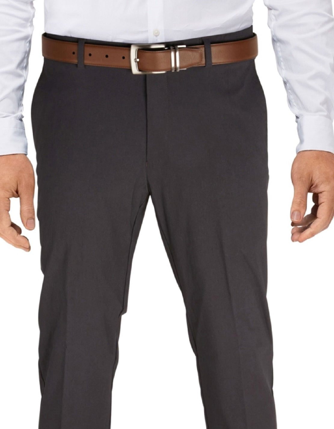 Calça Tommy Hilfiger Masculina Modern Fit Th Flex Stretch Comfort Preta Tamanho 36X32