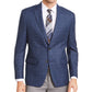 Blazer estampado Michael Kors masculino, corte moderno, azul, tamanho 44