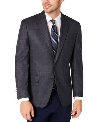 Michael Kors Men's Suit Seperate Long Blazer Grey Size 44