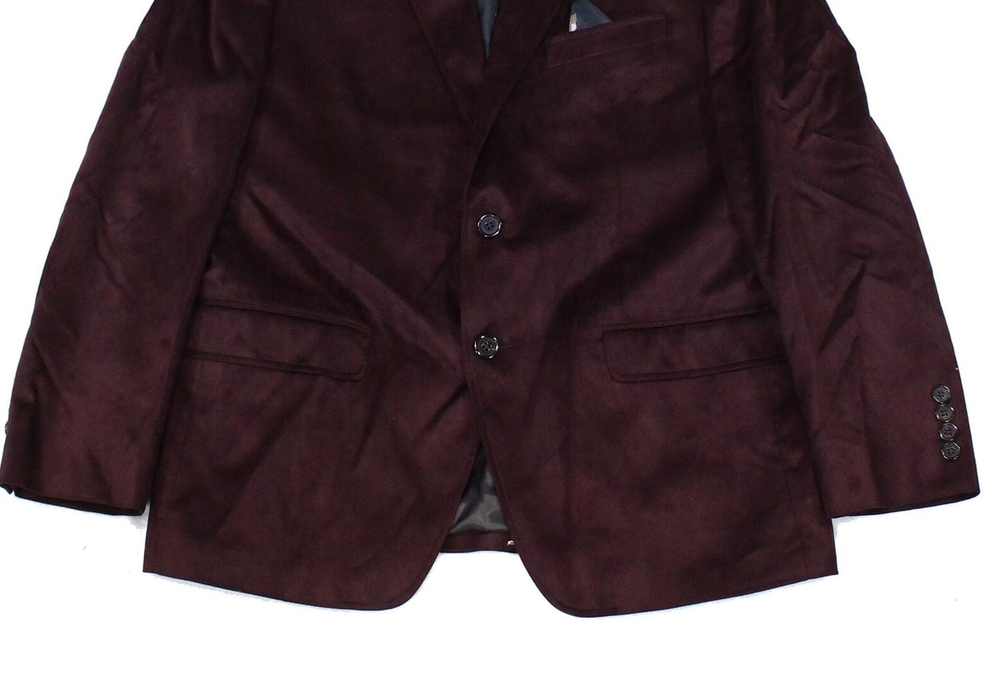 Ralph Lauren Masculino Camurça Curta Com Decote Redondo Vermelho Tamanho 42