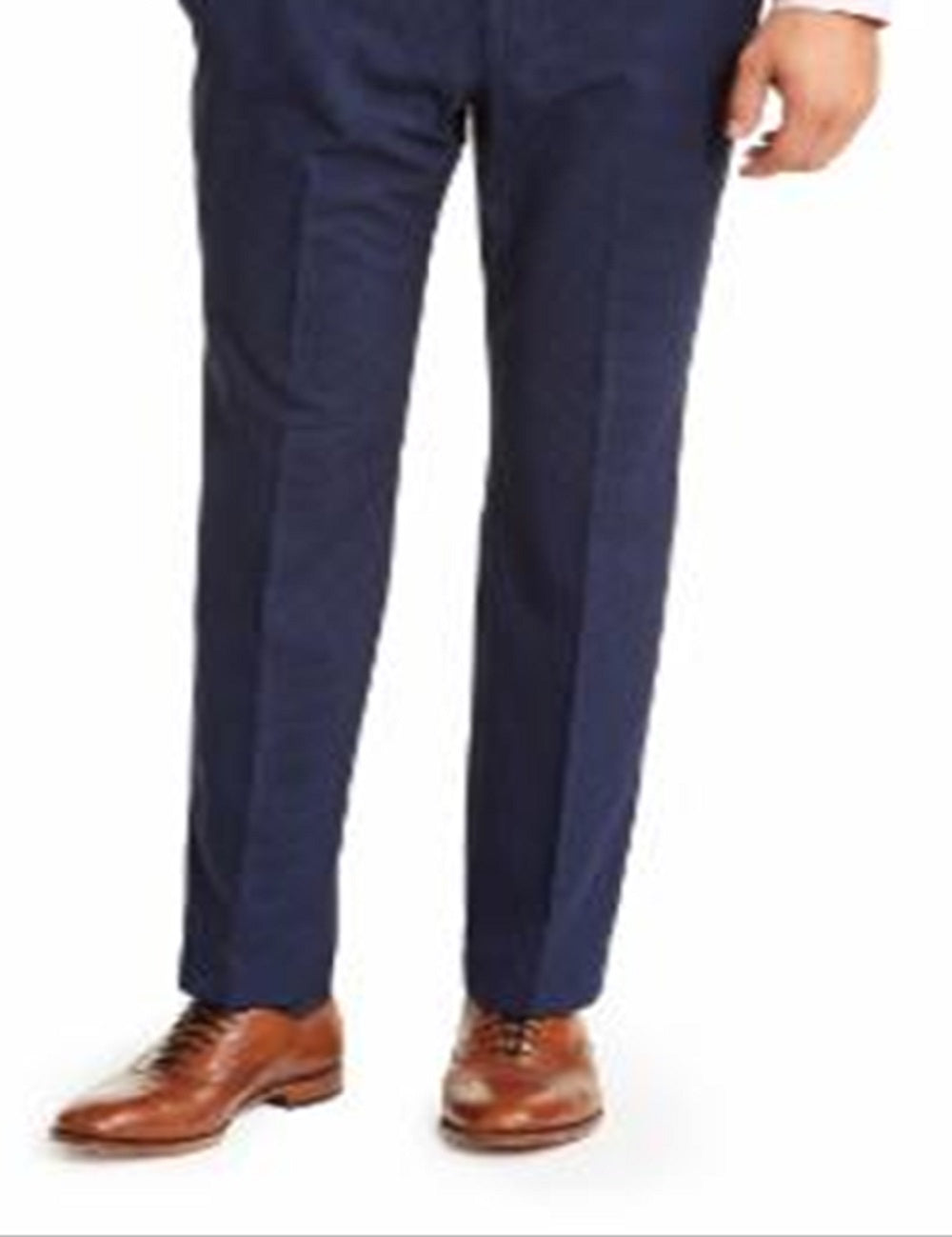 Calça social Ralph Lauren Classic Fit Ultraflex Stretch Mini Grid Masculina Azul Tamanho 32X30