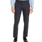 Calça social masculina Calvin Klein Skinny Fit Infinite Stretch Check Azul Tamanho 32X32