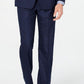 Terno xadrez masculino Marc New York Modern Fit azul tamanho 42