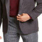 Ralph Lauren Masculino Trespassado Regular Fit Sport Coat Cinza Tamanho 44