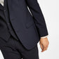 Bar III Jaqueta de lã slim fit masculina preta tamanho 36
