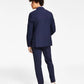 Bar III Terno Masculino Skinny Fit de Lã Antirrugas, Jaqueta Separada, Azul, Tamanho 36