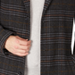 Sobretudo Tommy Hilfiger Addison Wool Blend Trim Fit Masculino Preto Tamanho 38 P