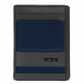 Porta-cartões Tumi para dinheiro masculino, azul, tamanho regular