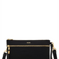 Bolsa transversal Tumi Patna preta/dourada