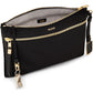 Bolsa transversal Tumi Patna preta/dourada