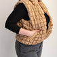 The Curve La - Plus Size Quilted Puffer Vest