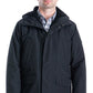Casaco Parka Otto Stadium Masculino Michael Kors Preto Tamanho Grande