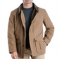 London Fog Barn Peacoat Masculino Marrom Tamanho X-Grande