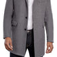 Sobretudo masculino Michael Kors Ghent Slim Fit cinza tamanho 42