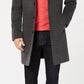 Sobretudo masculino Michael Kors Madison Wool Blend Modern Fit Cinza Tamanho 42