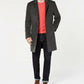 Sobretudo Michael Kors Masculino Madison Wool Blend Modern Fit Cinza Tamanho 44