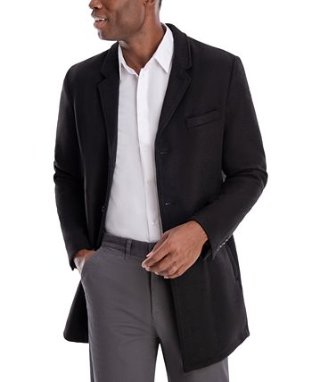 Sobretudo Michael Kors Ghent Slim Fit Masculino Preto Tamanho 38