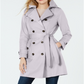 London Fog Trench Coat Feminino com Cinto e Trench Coat Roxo Tamanho XS